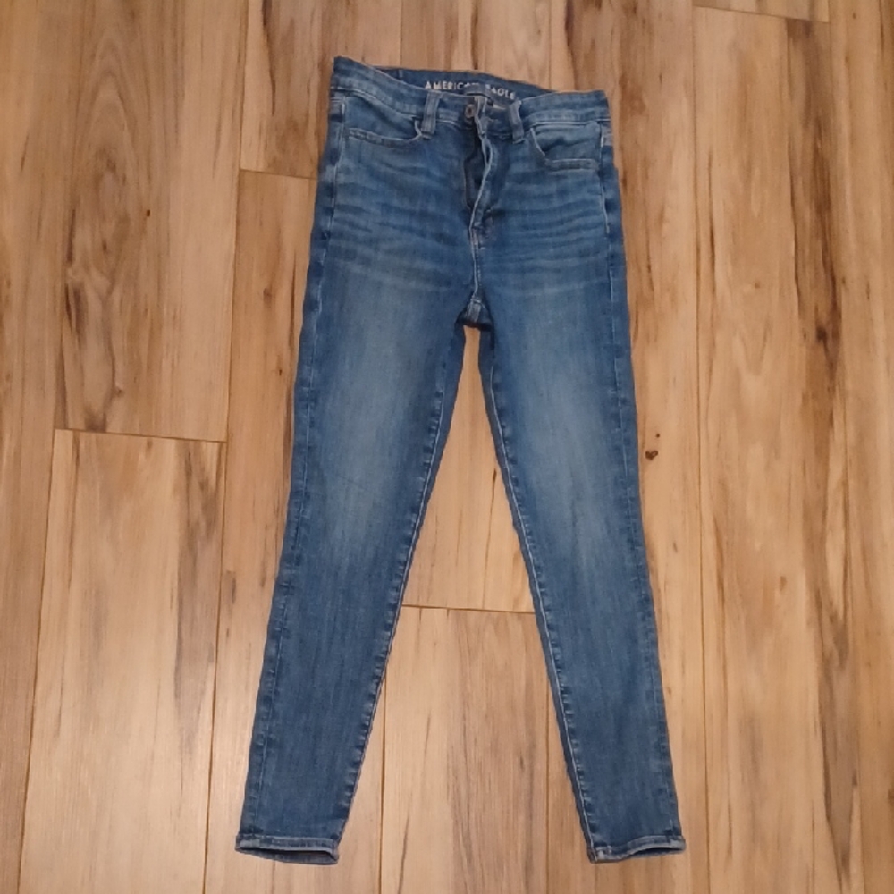 J1 - American Eagle Outfitters Blue Skinny Jeans